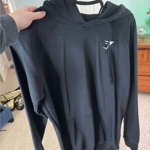 Gymshark Black Hoodie Sweater